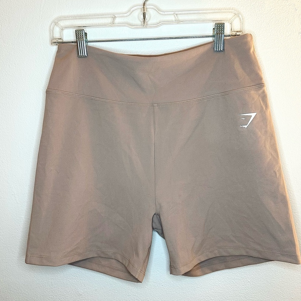 Gymshark taupe dreamy shorts NWT